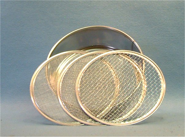 Stainless Steel Bonsai Sieve with 3 inserts - 200mm diameter